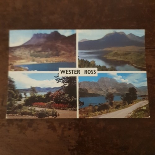 Wester ross vintage postcard - wester,