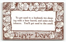 Postcard Vintage 1910s Dippy
