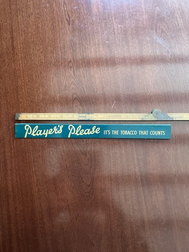 Vintage player please tin - please,