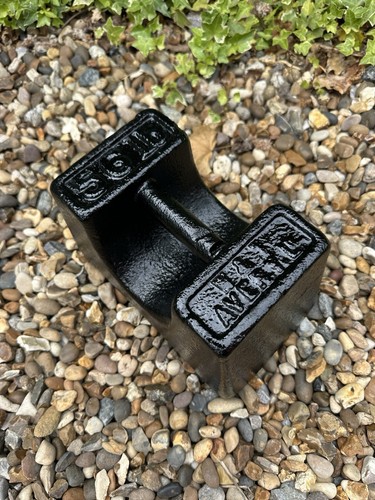 Antique 56lb cast iron weight