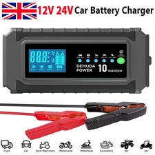 10a car battery charger 12v - 10a,