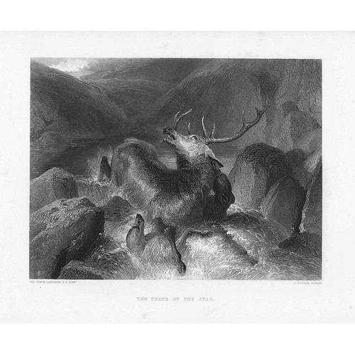 Edwin landseer the death - landseer,