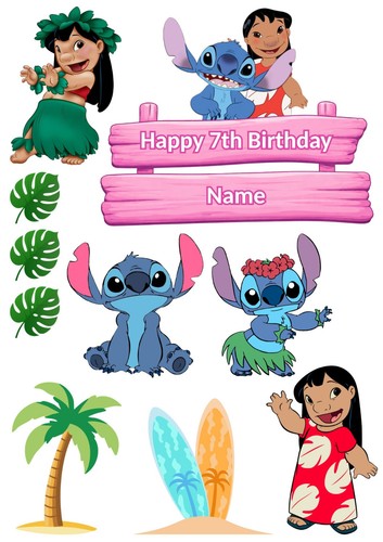 Lilo stitch personalised - stitch,
