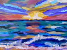 Original Sunset Painting