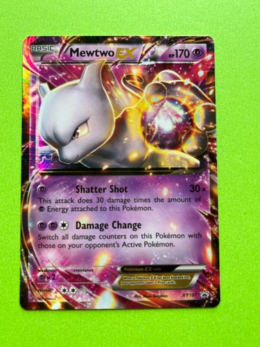 Mewtwo xy107 black star - black,