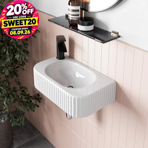 Bathroom wall hung basin - basin, sink