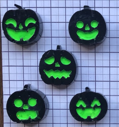 Flourescent mini halloween - flourescent,