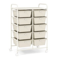 10 Drawers Storage Trolley
