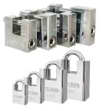 HEAVY DUTY Shackle Shutter Steel Container Padlock 3 Keys Safe Lock UK SELLER