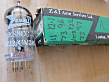 Z&I E88CC CV2492 6922 A  NOS Valve Tube AT1000 Tester JAN22B