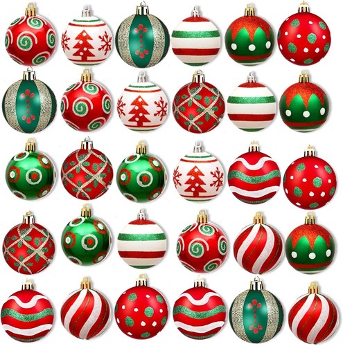 Christmas baubles piece - 30,