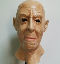 Realistic Old Man Mask Latex