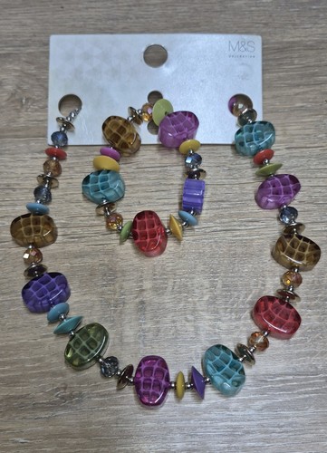 Necklace bracelet set - m&s,