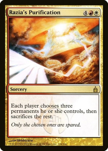 Razia purification ravnica - razia's,