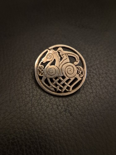 Vintage shetland silver odin - silver, odin's
