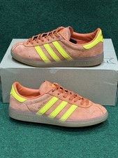 Adidas Originals Munchen Orange Yellow Gum Men’s UK 8 EUR 42 (GZ8331)