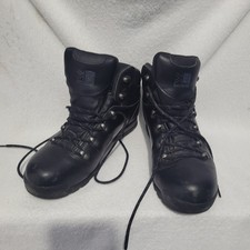 Karrimor Boots Mens Size 7.5 Boulder LTH 2.0 Black Leather Walking Hiking