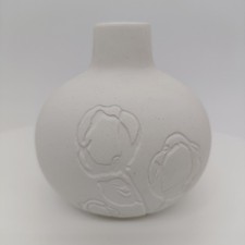 Small Ceramic Round Bud Vase