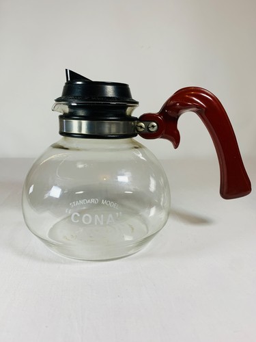 Vintage cona glass coffee jug - vintage,