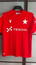 Fc Wista Krakow small adult home football shirt,  2024/25 season.