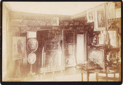 Llangollen plas newydd cabinet - llangollen,