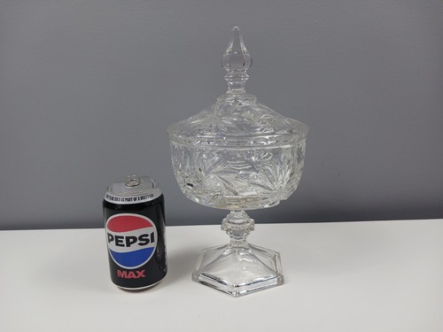 Beautiful pressed glass lidded - beautiful,