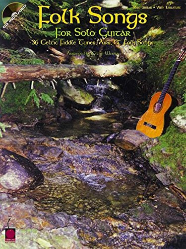 Folk songs for solo guitar - songs, tab