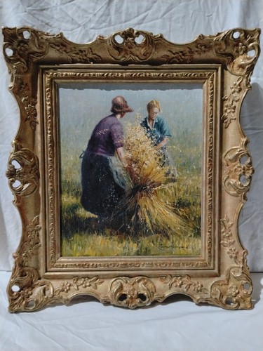 Original signed oil painting - original,