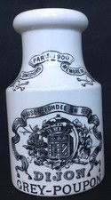 Antique french advertising - french, jar