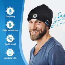 Beanie Hat Built-in Bluetooth