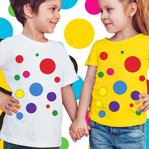 Spotty day shirt children in - day,