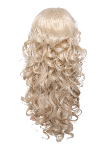 Curly half wig - wig, 27"