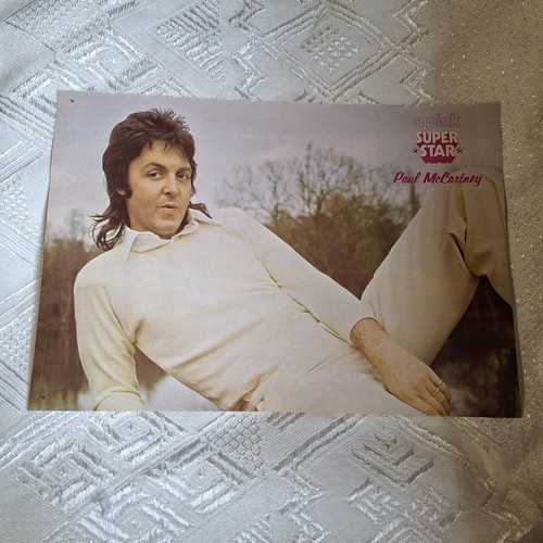 Paul mccartney vintage poster - paul,