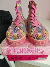 Butterfly Batik Motifs Lelli Kelly Girls Ankle Boots Shoes