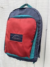 Vintage 80s Y2K Anzoni Prop Costume Rucksack Backpack Bag Retro trekking hiking