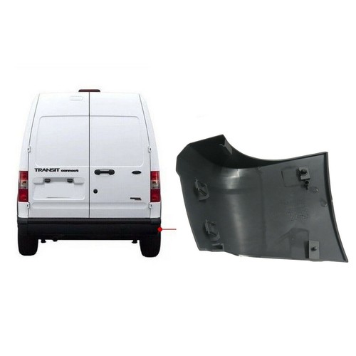 Rear bumper corner end - bumper, cap