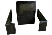 Defender 9 Tdci CSW rear side panels & rear door + VGS panoramic glass