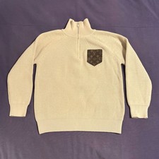 Louis Vuitton Half Zip Ribbed