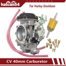 CV 40mm Carburetor For Harley-Davidson Sportster Super Glide Softail Dyna 1988