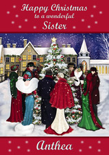 art deco A5 personalised