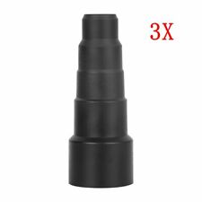 3X VACUUM CLEANER ADAPTOR SOFT RUBBER TOOL UNIVERSAL POWER SANDER EXTRACTOR HOSE