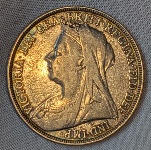 1897 great britain crown queen - great,