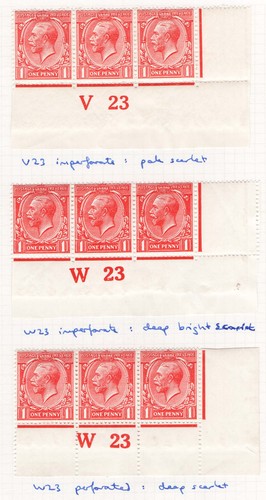 1912 sg357 etc - gb, sg357,