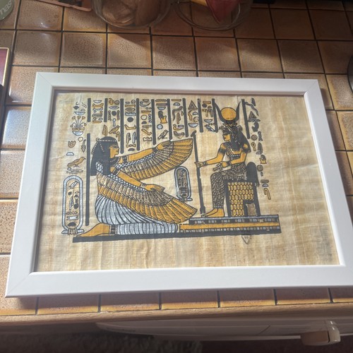 Authentic hand painted ancient - painted,