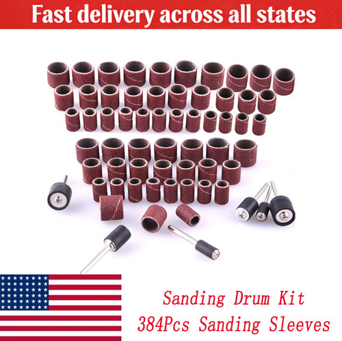 Sanding drum kit 384pcs - kit,