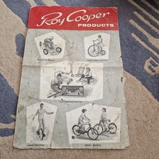 Vintage Roy Cooper Products Children's Penny Farthing Husky Go Kart Pedal Car