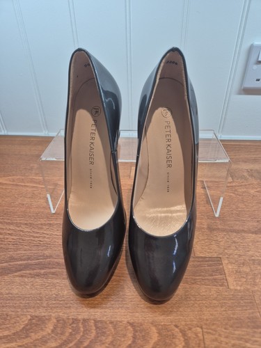 Peter kaiser grey patent - kaiser,