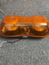 12v Amber Orange LED Double Beacon SKU-2032