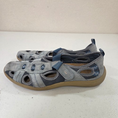 Earth origins blue suede mesh - earth,