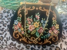 VINTAGE PETIT POINT/TAPESTRY